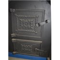 Печь для бани Элит-200 правая с аркой и баком - дверки | zz-c.ru